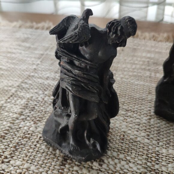 Mythology Legendary Warriors Set of 3 VTG Figurines French Markings 4.5" - Picture 2 of 15